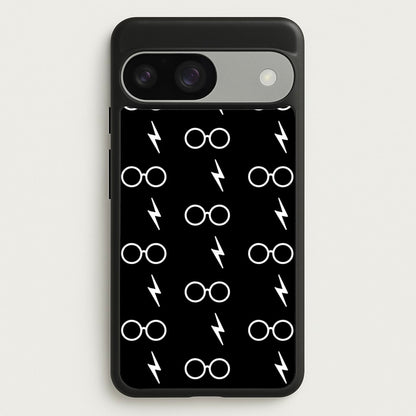 Glasses & Scar Pattern  - Harry Potter Phone Case for Google Pixel 9 / 9 Pro