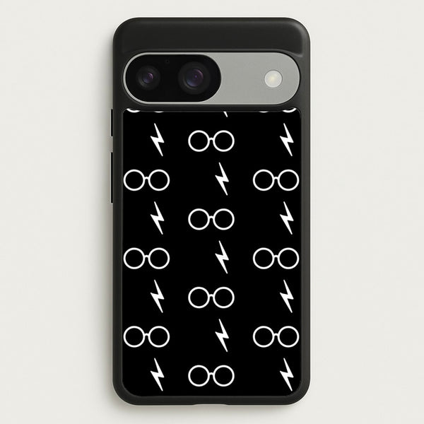 Glasses & Scar Pattern  - Harry Potter Phone Case for Google Pixel 9 / 9 Pro