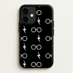 Glasses & Scar Pattern  - Harry Potter Phone Case for iPhone 12 / 12 Pro
