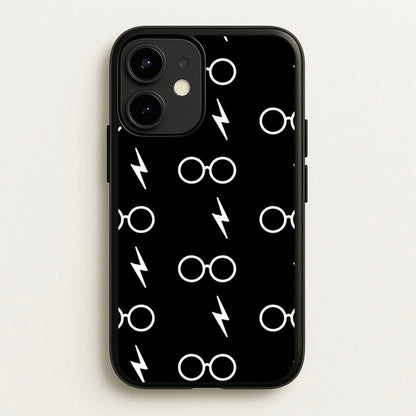 Glasses & Scar Pattern  - Harry Potter Phone Case for iPhone 12 / 12 Pro