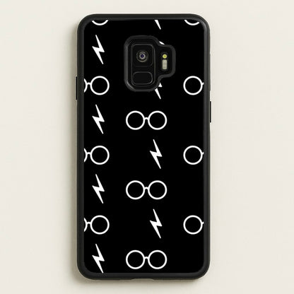 Glasses & Scar Pattern  - Harry Potter Phone Case for Galaxy S9