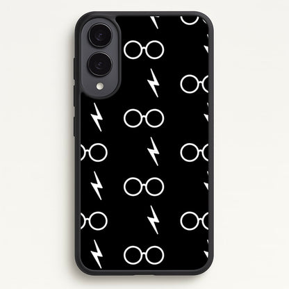 Glasses & Scar Pattern  - Harry Potter Phone Case for Galaxy S25 Edge