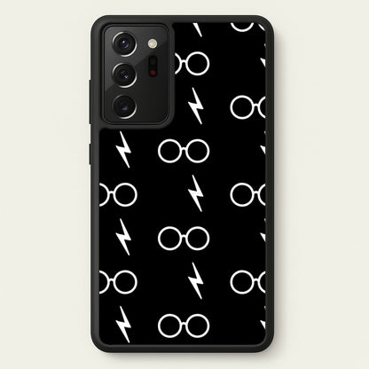 Glasses & Scar Pattern  - Harry Potter Phone Case for Galaxy Note 20 Ultra