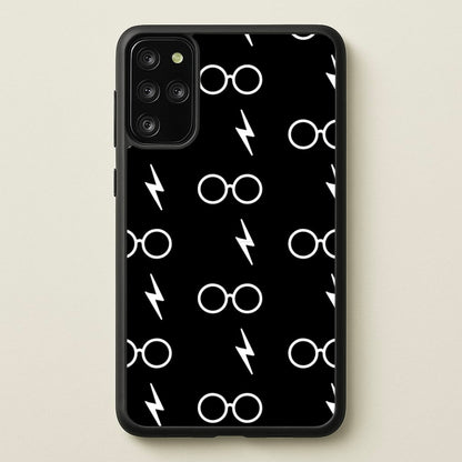 Glasses & Scar Pattern  - Harry Potter Phone Case for Galaxy S20 Plus