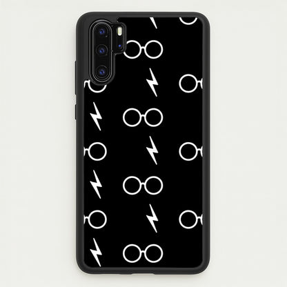 Glasses & Scar Pattern  - Harry Potter Phone Case for Huawei P30 Pro