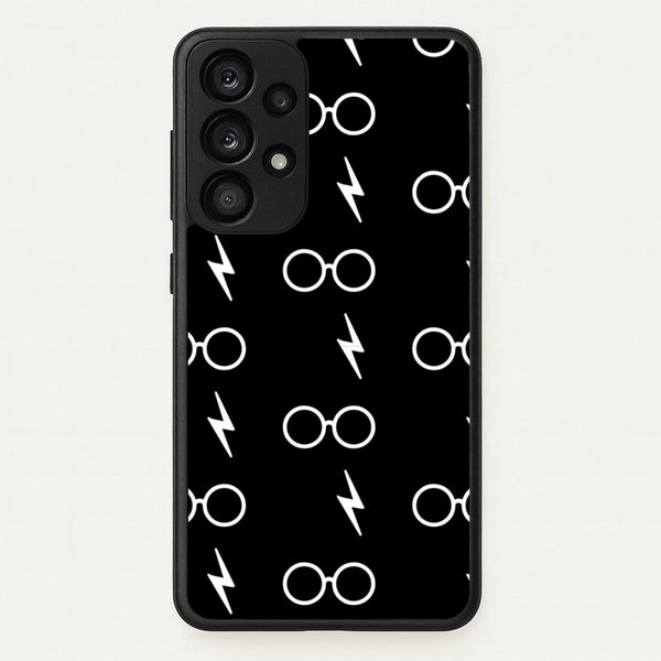 Glasses & Scar Pattern  - Harry Potter Phone Case for Galaxy A33