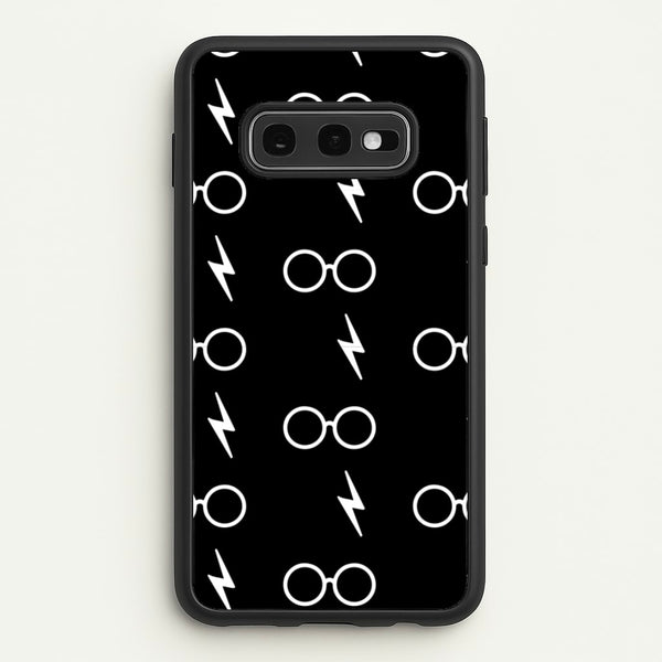 Glasses & Scar Pattern  - Harry Potter Phone Case for Galaxy S10e