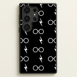 Glasses & Scar Pattern  - Harry Potter Phone Case for Galaxy S25 Ultra