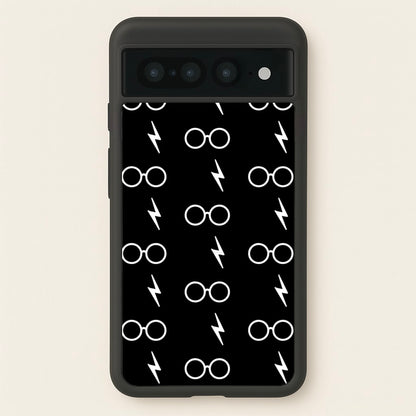 Glasses & Scar Pattern  - Harry Potter Phone Case for Google Pixel 7 Pro