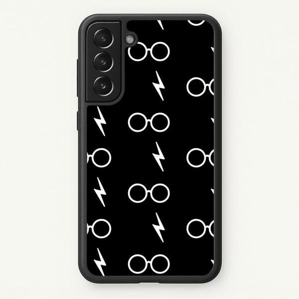 Glasses & Scar Pattern  - Harry Potter Phone Case for Galaxy S22 Plus