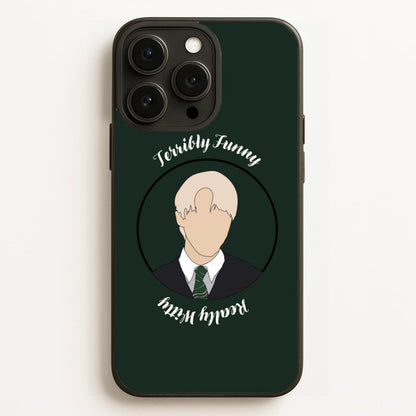 Terribly Funny, Really Witty Draco Malfoy  - Harry Potter Phone Case for iPhone 16 Pro Max