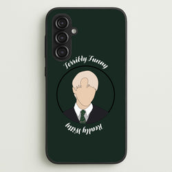 Terribly Funny, Really Witty Draco Malfoy  - Harry Potter Phone Case for Galaxy S23FE