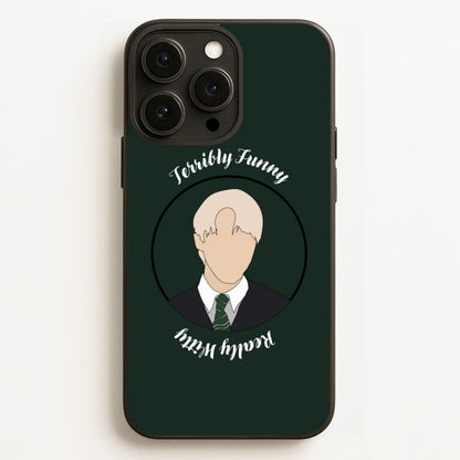 Terribly Funny, Really Witty Draco Malfoy  - Harry Potter Phone Case for iPhone 12 Pro Max