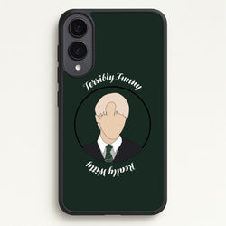Terribly Funny, Really Witty Draco Malfoy  - Harry Potter Phone Case for Galaxy S25 Edge
