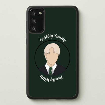 Terribly Funny, Really Witty Draco Malfoy  - Harry Potter Phone Case for Galaxy S20FE