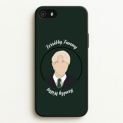 Terribly Funny, Really Witty Draco Malfoy  - Harry Potter Phone Case for iPhone 5 / 5s / SE 2016