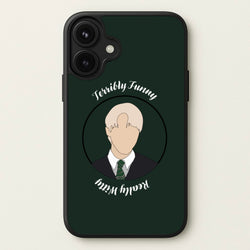Terribly Funny, Really Witty Draco Malfoy Phone Case for iPhone 17