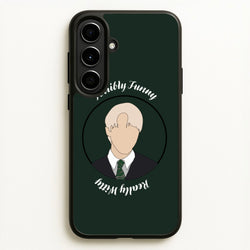 Terribly Funny, Really Witty Draco Malfoy  - Harry Potter Phone Case for Galaxy A56