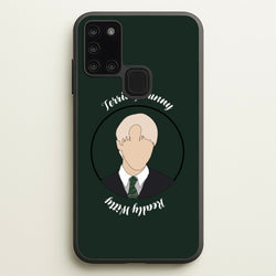 Terribly Funny, Really Witty Draco Malfoy  - Harry Potter Phone Case for Galaxy A21s