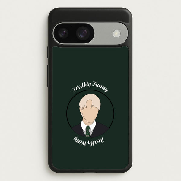 Terribly Funny, Really Witty Draco Malfoy  - Harry Potter Phone Case for Google Pixel 9 / 9 Pro