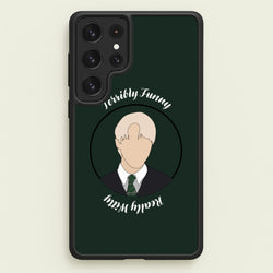 Terribly Funny, Really Witty Draco Malfoy  - Harry Potter Phone Case for Galaxy S23 Ultra