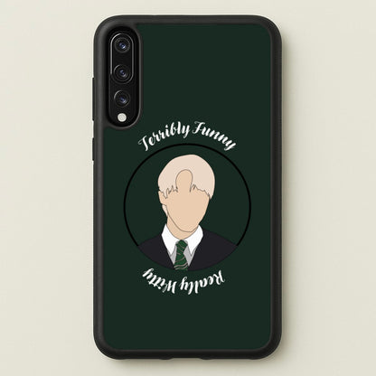 Terribly Funny, Really Witty Draco Malfoy  - Harry Potter Phone Case for Huawei P20 Pro
