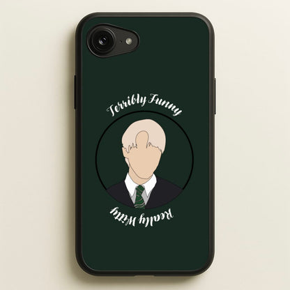 Terribly Funny, Really Witty Draco Malfoy  - Harry Potter Phone Case for iPhone 16e