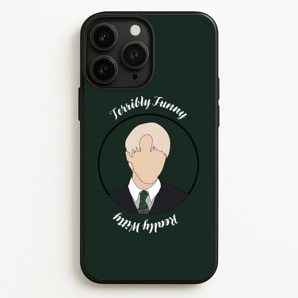 Terribly Funny, Really Witty Draco Malfoy  - Harry Potter Phone Case for iPhone 11 Pro Max