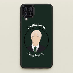 Terribly Funny, Really Witty Draco Malfoy  - Harry Potter Phone Case for Galaxy A12