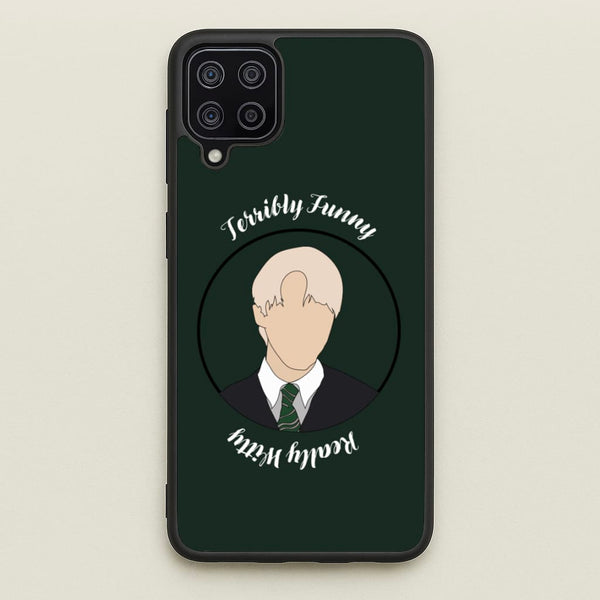 Terribly Funny, Really Witty Draco Malfoy  - Harry Potter Phone Case for Galaxy A12