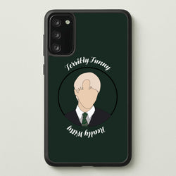 Terribly Funny, Really Witty Draco Malfoy  - Harry Potter Phone Case for Galaxy S20