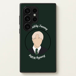 Terribly Funny, Really Witty Draco Malfoy  - Harry Potter Phone Case for Galaxy S24 Ultra
