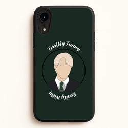 Terribly Funny, Really Witty Draco Malfoy  - Harry Potter Phone Case for iPhone XR