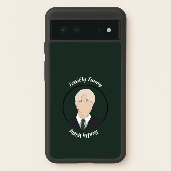 Terribly Funny, Really Witty Draco Malfoy  - Harry Potter Phone Case for Google Pixel 6
