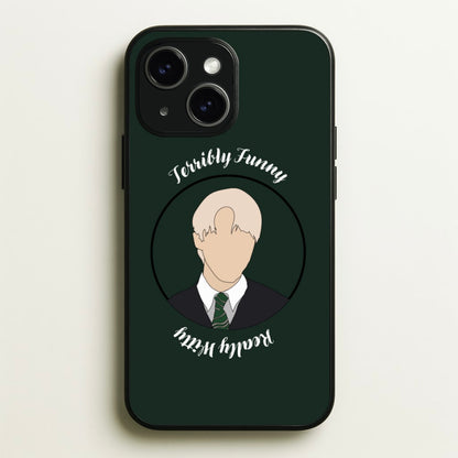 Terribly Funny, Really Witty Draco Malfoy  - Harry Potter Phone Case for iPhone 15 Plus