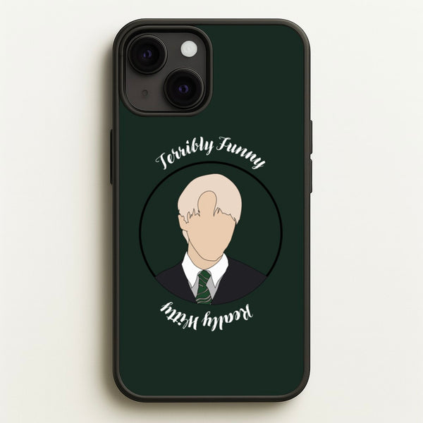 Terribly Funny, Really Witty Draco Malfoy  - Harry Potter Phone Case for iPhone 13