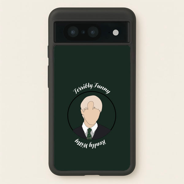 Terribly Funny, Really Witty Draco Malfoy  - Harry Potter Phone Case for Google Pixel 8