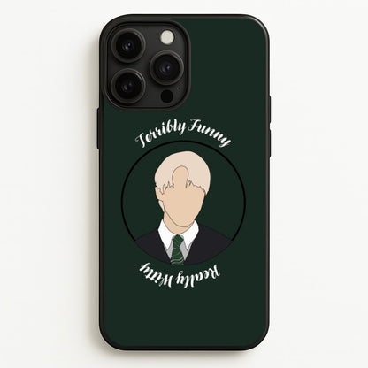 Terribly Funny, Really Witty Draco Malfoy  - Harry Potter Phone Case for iPhone 13 Pro Max