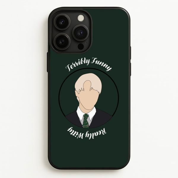 Terribly Funny, Really Witty Draco Malfoy  - Harry Potter Phone Case for iPhone 13 Pro Max