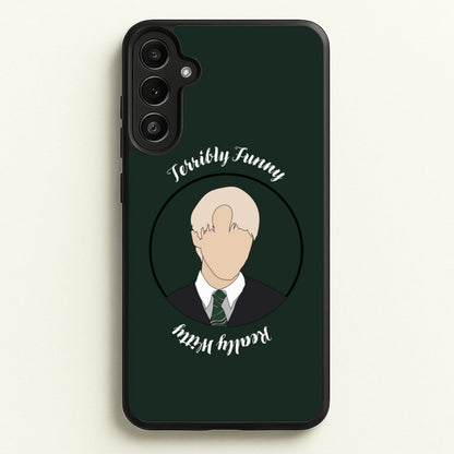 Terribly Funny, Really Witty Draco Malfoy  - Harry Potter Phone Case for Galaxy A34