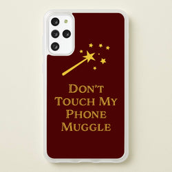 Don't Touch Muggle - Harry Potter  - Harry Potter Phone Case for Galaxy S20 Plus