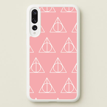 The Deathly Hallows Symbol Pattern  - Harry Potter Phone Case for Huawei P20 Pro