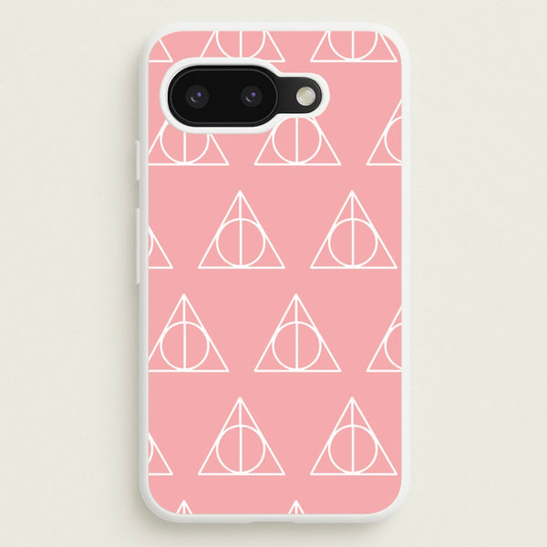 The Deathly Hallows Symbol Pattern  - Harry Potter Phone Case for Google Pixel 9a