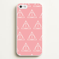 The Deathly Hallows Symbol Pattern  - Harry Potter Phone Case for iPhone 5 / 5s / SE 2016