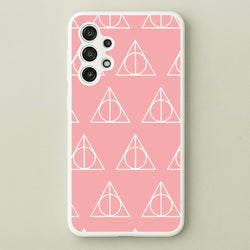 The Deathly Hallows Symbol Pattern  - Harry Potter Phone Case for Galaxy A13