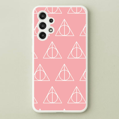 The Deathly Hallows Symbol Pattern  - Harry Potter Phone Case for Galaxy A13