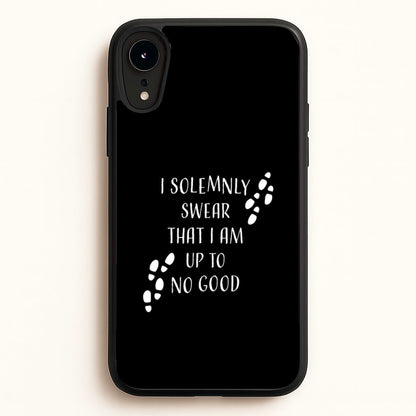 I Solemnly Swear  - Harry Potter Phone Case for iPhone XR