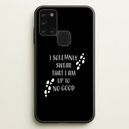 I Solemnly Swear  - Harry Potter Phone Case for Galaxy A21s