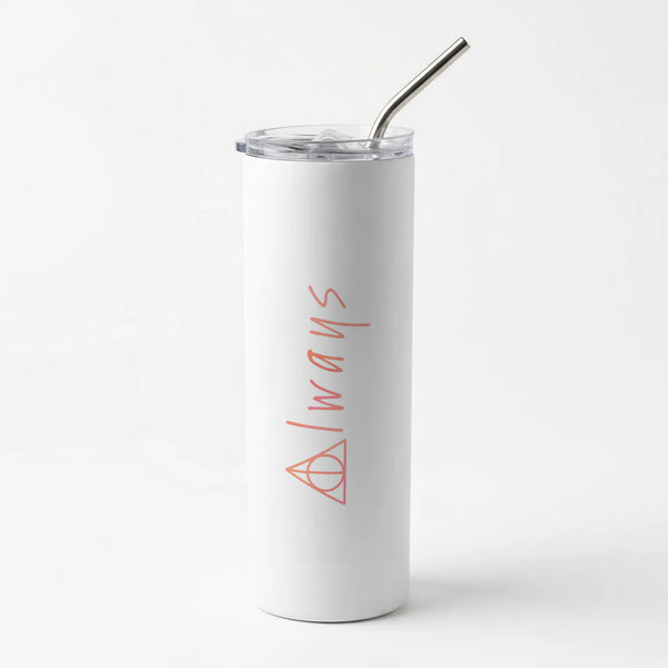 Deathly Always Skinny Tumbler
