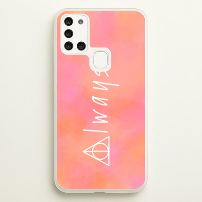 Deathly Always  - Harry Potter Phone Case for Galaxy A21s